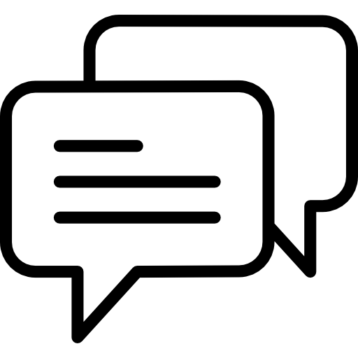 Sobre Nós chat icon icons.com 67748